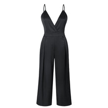 Sexy V Neck Backless Strap Jumpsuit