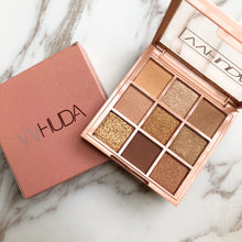 Eyeshadow Palette Metallic 9 Color Nude