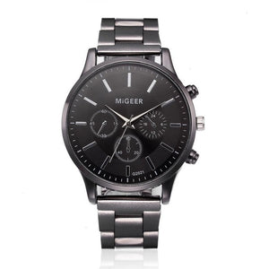 Stylish Stainless Steel Analog Wrist Watch