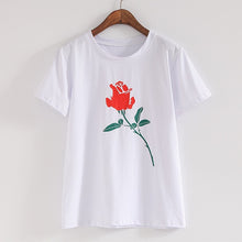 Rose Harajuku T-Shirt For Women