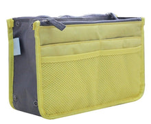 Women's Nylon Travel Insert Organizer Handbag