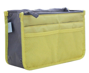 Women's Nylon Travel Insert Organizer Handbag
