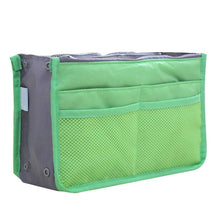Women's Nylon Travel Insert Organizer Handbag