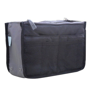 Women's Nylon Travel Insert Organizer Handbag