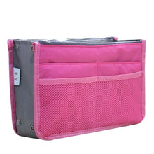 Women's Nylon Travel Insert Organizer Handbag