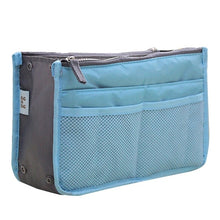 Women's Nylon Travel Insert Organizer Handbag