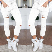 Sexy Skinny Ripped Jeans For Women