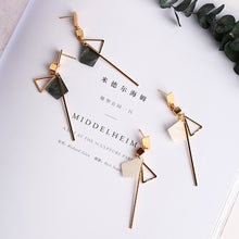 Triangle Geometry Drop Earrings For Ladies