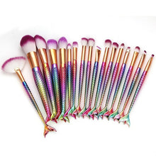 Fishtail Makeup Brushes Set