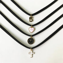 Gothic Black Velvet Choker Necklace For Ladies