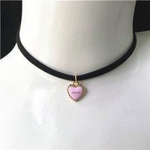 Gothic Black Velvet Choker Necklace For Ladies