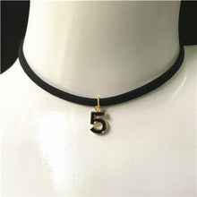 Gothic Black Velvet Choker Necklace For Ladies