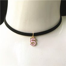 Gothic Black Velvet Choker Necklace For Ladies