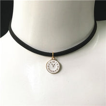 Gothic Black Velvet Choker Necklace For Ladies