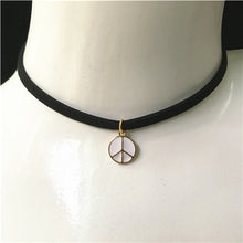 Gothic Black Velvet Choker Necklace For Ladies