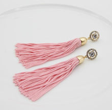 Ethnic Black Tassels Earring For Ladies