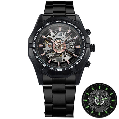Luxury Skeleton Automatic Mechanical Watch
