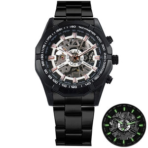 Luxury Skeleton Automatic Mechanical Watch