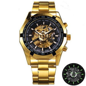 Luxury Skeleton Automatic Mechanical Watch