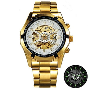 Luxury Skeleton Automatic Mechanical Watch