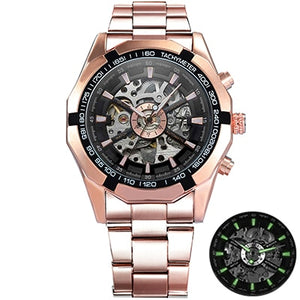 Luxury Skeleton Automatic Mechanical Watch