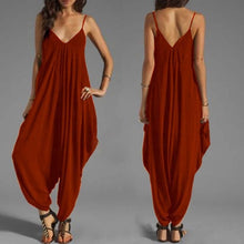 Drop Crotch Romper Jumpsuits