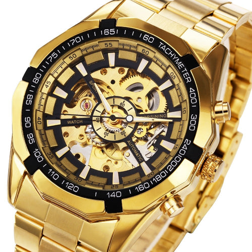 Luxury Skeleton Automatic Mechanical Watch
