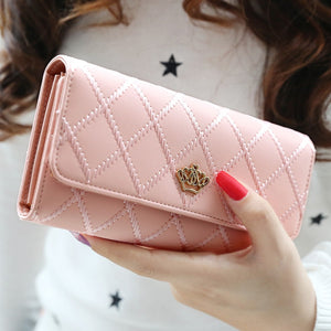 Smart Leather Long Purse For Women