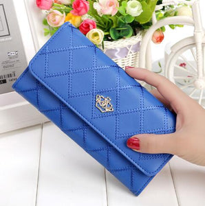 Smart Leather Long Purse For Women
