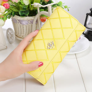 Smart Leather Long Purse For Women