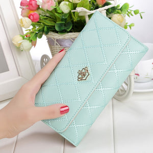 Smart Leather Long Purse For Women