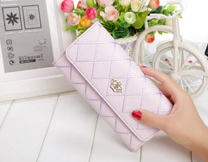 Smart Leather Long Purse For Women