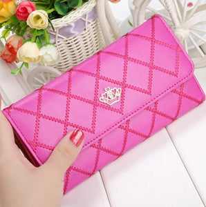 Smart Leather Long Purse For Women