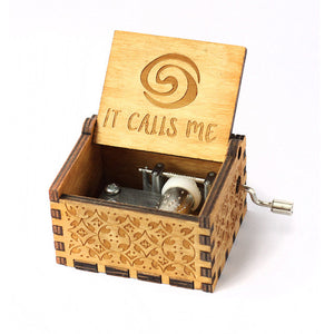 Creative Antique Carved Wooden Game of Thrones Music Box