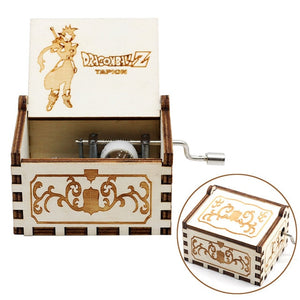Creative Antique Carved Wooden Game of Thrones Music Box