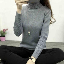 Thick Warm Women Turtleneck Sweaters