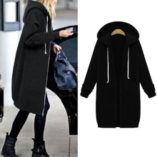 Casual Winter Hooded Jacket For Ladies