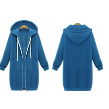 Casual Winter Hooded Jacket For Ladies