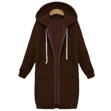 Casual Winter Hooded Jacket For Ladies