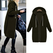 Casual Winter Hooded Jacket For Ladies