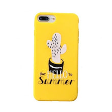 Cute Candy Color Art Leaf Print Phone Case