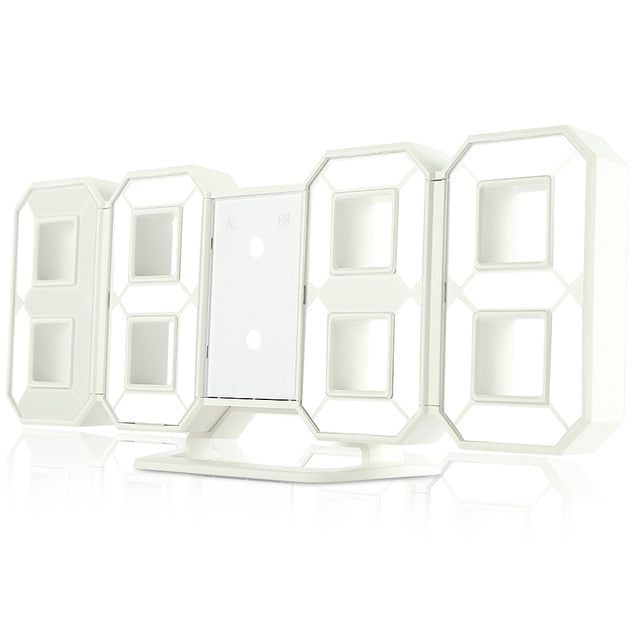 Original 3D LED Alarm Clock