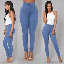 Denim Push Up Skinny Jeans For Woman