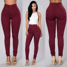 Denim Push Up Skinny Jeans For Woman
