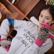 Women's Winter Hedgehog Gloves