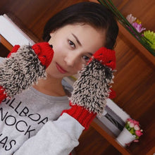Women's Winter Hedgehog Gloves