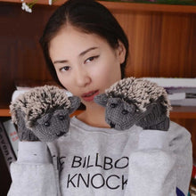 Women's Winter Hedgehog Gloves