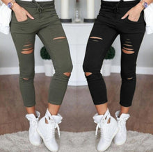 Sexy Skinny Ripped Jeans For Women