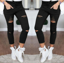Sexy Skinny Ripped Jeans For Women