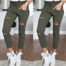 Sexy Skinny Ripped Jeans For Women